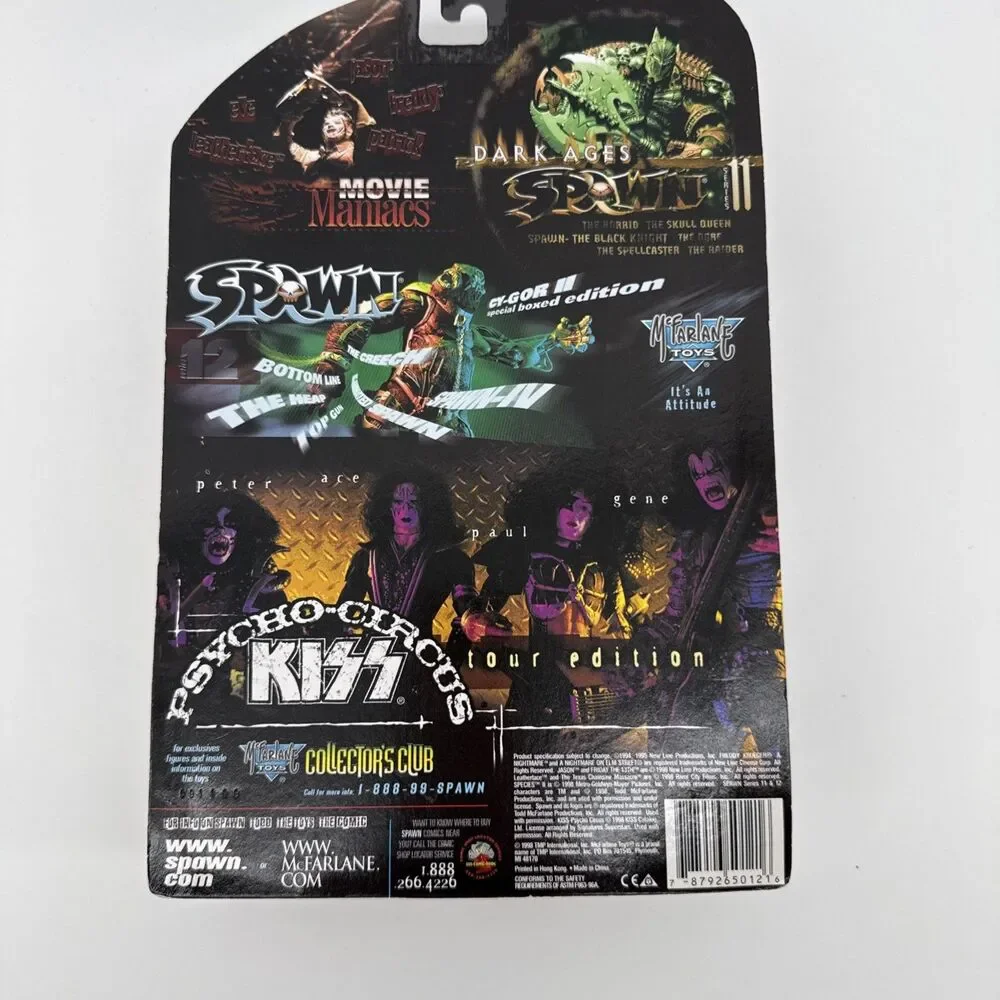 Vintage Psycho Circus Tour Edition KISS Gene Simmons Action Figure 1998